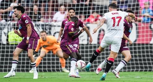 الدوري الإسباني.. إشبيلية يحقق الفوز الثاني له.. وفالنسيا يسقط في فخ التعادل